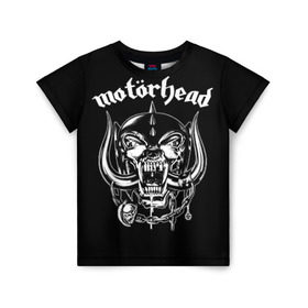 Детская футболка 3D Motorhead: в Ухте, 100% гипоаллергенный полиэфир | прямой крой, круглый вырез горловины, длина до линии бедер, чуть спущенное плечо, ткань немного тянется | motorhead | группы | лемми килмистер | метал | музыка | рок | хард рок | хеви метал