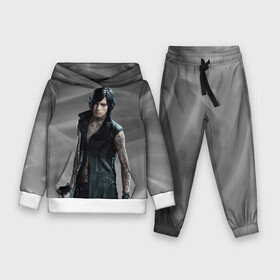 Детский костюм 3D (с толстовкой) с принтом DMC5 в Ухте,  |  | 2019 | 5 | cry | dante | devil | devil may cry | dmc | game | lady | may | nero | nico | niko | trish | v | ви | данте | девил | дмс | край | мэй | неро