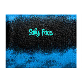 Обложка для студенческого билета с принтом Sally Face (19) в Ухте, натуральная кожа | Размер: 11*8 см; Печать на всей внешней стороне | face | fisher | larry johnson | mask | sally | sally face | sally fisher | демоны | духи | маска | призраки | салли | салли фейс | салли фишер | фейс