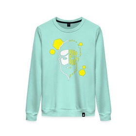 Женский свитшот хлопок Apex Legends - Mirage: в Ухте, 100% хлопок | прямой крой, круглый вырез, на манжетах и по низу широкая трикотажная резинка  | apex | apex legends | battle royale | br | games | new | titanfall | ttf | апекс легенд | бангалор | батл рояль | бладхаунд | игры | каустик | лайфлайн | мираж | рэйф | тайтанфол | титанфол