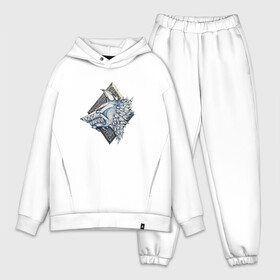Мужской костюм хлопок OVERSIZE Space Wolves: в Ухте,  |  | warhammer | вархамер | вархеммер | волк | герб | космоволк