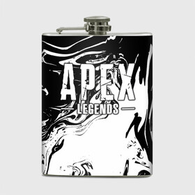Фляга с принтом Apex Legends в Ухте, металлический корпус | емкость 0,22 л, размер 125 х 94 мм. Виниловая наклейка запечатывается полностью | battle | royale | апекс | битва | боевой | королевская | легендс | лутбокс | оружие | робот | спектры | титан | шутер
