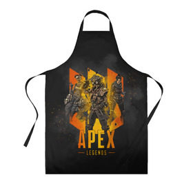 Фартук 3D Apex legends: в Ухте, 100% полиэстер | общий размер — 65 х 85 см, ширина нагрудника — 26 см, горловина — 53 см, длина завязок — 54 см, общий обхват в поясе — 173 см. Принт на завязках и на горловине наносится с двух сторон, на основной части фартука — только с внешней стороны | apex | apex legends | battle royale | br | games | new | titanfall | ttf | апекс легенд | бангалор | батл рояль | бладхаунд | игры | каустик | лайфлайн | мираж | рэйф | тайтанфол | титанфол