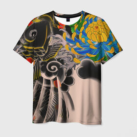 Мужская футболка 3D с принтом Dsquared tattoo в Ухте, 100% полиэфир | прямой крой, круглый вырез горловины, длина до линии бедер | dsquared tattoo | тату | татуировки