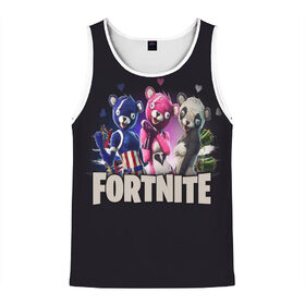 Мужская майка 3D с принтом Fortnite в Ухте, 100% полиэстер | круглая горловина, приталенный силуэт, длина до линии бедра. Пройма и горловина окантованы тонкой бейкой | fortnite | save | the | world | битва | борьба | зомби | королевская | оружие | скины | стратегия | фортнайт