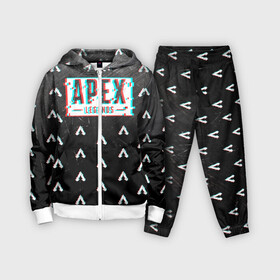 Детский костюм 3D с принтом APEX LEGENDS GLITCH в Ухте,  |  | Тематика изображения на принте: apex legends | apex legends battle. | apex legends engine | apex legends origin | apex legends игра | titanfall apex legends