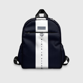 Детский рюкзак 3D с принтом cs:go   Ninja in Pijamas (2019) в Ухте, 100% полиэстер | лямки с регулируемой длиной, сверху петелька, чтобы рюкзак можно было повесить на вешалку. Основное отделение закрывается на молнию, как и внешний карман. Внутри дополнительный карман. По бокам два дополнительных кармашка | 0x000000123 | csgo | ninja in pijamas | nip | ксго | ниндзя в пижамах | нип