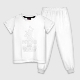 Детская пижама хлопок с принтом Apex Legends - Pathfinder main в Ухте, 100% хлопок |  брюки и футболка прямого кроя, без карманов, на брюках мягкая резинка на поясе и по низу штанин
 | apex | apex legends | battle royale | br | games | new | titanfall | ttf | апекс легенд | бангалор | батл рояль | бладхаунд | игры | каустик | лайфлайн | мираж | рэйф | тайтанфол | титанфол