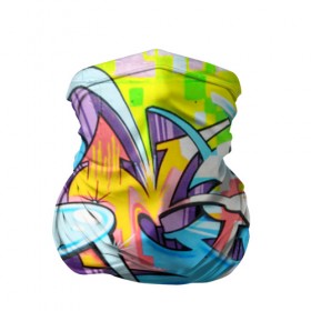 Бандана-труба 3D Неоновая кислота: в Ухте, 100% полиэстер, ткань с особыми свойствами — Activecool | плотность 150‒180 г/м2; хорошо тянется, но сохраняет форму | grafity | paint | street art | urban | город | граффити | искусство | кирпичи | краски | рисунки | стена | улицы | уличное искусство