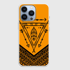 Чехол для iPhone 13 Pro с принтом native american в Ухте,  |  | Тематика изображения на принте: boho | ethno | indians | native american | ttibal | америка | бохо | индейцы | орнамент | перья | стрела | трибал | узор | этника
