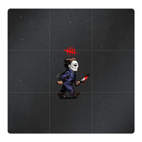 Магнитный плакат 3Х3 с принтом Dead by Daylight в Ухте, Полимерный материал с магнитным слоем | 9 деталей размером 9*9 см | 