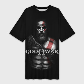 Платье-футболка 3D God of War: в Ухте, | | god of war | арес | афина | бог | бог войны | воин | генерал | гидра | кратос | призрак | спарта | татуировка