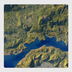 Магнитный плакат 3Х3 PUBG Map: в Ухте, Полимерный материал с магнитным слоем | 9 деталей размером 9*9 см | battle | battlegrounds | chicken | dinner | game | games | island | map | player | playerunknowns | pochinki | pubg | royale | unknown | winner | битва | игра | игрок | игры | карта | королевская | остров | пабг | сковорода