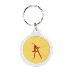 Брелок круглый Billie Eilish Album: в Ухте, пластик и полированная сталь | круглая форма, металлическое крепление в виде кольца | billie eilish | lovely | music | ocean eyes | pop | билли айлиш | девушка | музыка | океан | поп | эйлиш | элиш