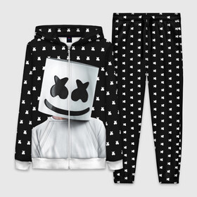 Женский костюм 3D MARSHMELLO Black: в Ухте,  |  | marsh | marshmallow | marshmello | marshmelo | mello | music | smile | диджей | лого | маршмеллов | маршмеллоу | маршмеллу | маршмело | маршмелов | маршмелоу | музыка | музыкант | рожица | трэп | улыбка | хаус
