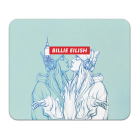 Коврик для мышки прямоугольный Billie Eilish: в Ухте, натуральный каучук | размер 230 х 185 мм; запечатка лицевой стороны | billie eilish | lovely | music | ocean eyes | pop | билли айлиш | девушка | музыка | океан | поп | эйлиш | элиш