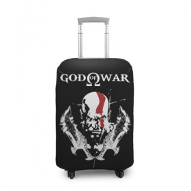 Чехол для чемодана 3D God of War: в Ухте, 86% полиэфир, 14% спандекс | двустороннее нанесение принта, прорези для ручек и колес | god of war | арес | афина | бог | бог войны | воин | генерал | гидра | кратос | призрак | спарта | татуировка