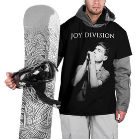 Накидка на куртку 3D с принтом Joy Division в Ухте, 100% полиэстер |  | Тематика изображения на принте: ian curtis | joy division | joy division unknown pleasures | love will tear us apart | группы | иэн кёртис | пост панк | рок