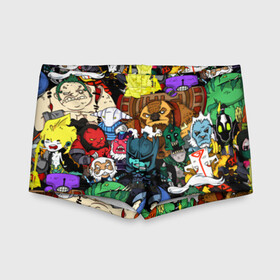 Детские купальные плавки 3D с принтом Дота 2 в Ухте, Полиэстер 85%, Спандекс 15% | Слитный крой, подклад по переду изделия, узкие бретели | dota | dota 2 | дота | дота 2 | игры