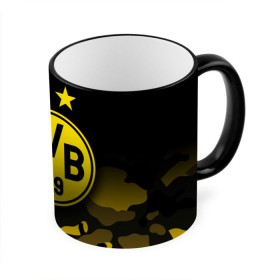 Кружка Боруссия Дортмунд: в Ухте, керамика | ёмкость 330 мл | borusse | borussia | borussia dortmund | bvb | dortmund | schwarzgelben | боруссия | боруссия дортмунд | бундеслига | германия | дортмунд | дортмундcкая боруссия | жёлто ченрые | форма | футбол | футболист | футбольная