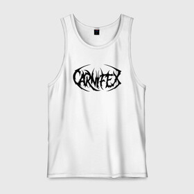 Мужская майка хлопок с принтом Carnifex в Ухте, 100% хлопок |  | Тематика изображения на принте: carnifex | deathcore