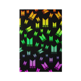 Обложка для паспорта матовая кожа BTS: в Ухте, натуральная матовая кожа | размер 19,3 х 13,7 см; прозрачные пластиковые крепления | bangtan boys | j hope | jimin | jin | jungkook | k pop | rm | suga | v | бтс | кей | поп