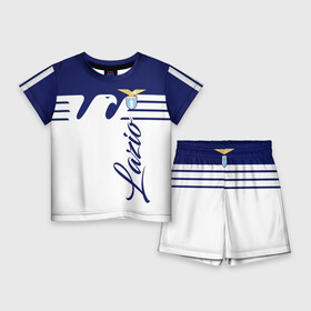 Детский костюм с шортами 3D Лацио: в Ухте,  |  | aquile | biancocelesti | societa sportiva lazio | ss lazio | бело голубые | италия | лацио | орлы | рим | серия а | форма | футбол | футболист | футбольная | футбольный клуб