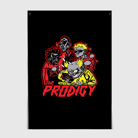 Постер с принтом The Prodigy в Ухте, 100% бумага
 | бумага, плотность 150 мг. Матовая, но за счет высокого коэффициента гладкости имеет небольшой блеск и дает на свету блики, но в отличии от глянцевой бумаги не покрыта лаком | prodigy | the | бигбит | брейкбит | дарование | кит флинт | максим реалити | продиджи | синтипанк | техно | чудо