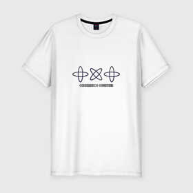 Мужская футболка хлопок Slim с принтом TOMORROW X TOGETHER в Ухте, 92% хлопок, 8% лайкра | приталенный силуэт, круглый вырез ворота, длина до линии бедра, короткий рукав | Тематика изображения на принте: beomgyu | huening | kai | soobin | taehyun | together | tomorrow | tumoroubaitugedeo | txt | x | yeonjun | бомгю | вместе | ёнджун | завтра | субин | ти бай ти | тэхён | хюнинкай | чхве