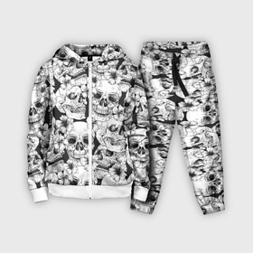 Детский костюм 3D Черепа в цветах: в Ухте,  |  | 23 | 8 | skull | белый | вип | дизайн | мода | новинка | новый год | подарок | праздник | скелет | стритвир | топ | тренд | треш | цветок | цветы | череп | черный
