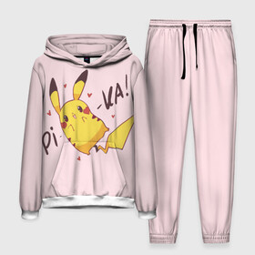 Мужской костюм 3D (с толстовкой) с принтом Пикачу в Ухте,  |  | anime | pokemon | аниме | мультфильмы | персонаж | пикачу | покемоны