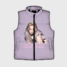Женский жилет утепленный 3D с принтом Billie Eilish в Ухте,  |  | bilie | billi | billie | eilish | eillish | elish | ellish | eyes | ocean | pop music | айлиш | алиш | били | билли | музыка | певица | поп | эйлиш | элиш