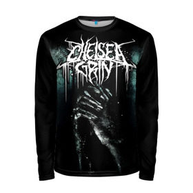 Мужской лонгслив 3D с принтом Chelsea Grin в Ухте, 100% полиэстер | длинные рукава, круглый вырез горловины, полуприлегающий силуэт | Тематика изображения на принте: chelsea grin | metal | группы | дэткор | метал | музыка | рок
