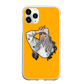 Чехол для iPhone 11 Pro матовый Billie Eilish: в Ухте, Силикон |  | ailish | billi | billie eilish | bury a friend | copycat | crown | dont smile at me | lovely | music | my boy | party favor | pop | били | билли айлиш | музыка | певица | поп | эйлиш