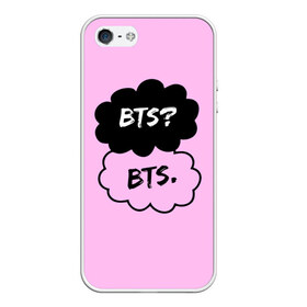 Чехол для iPhone 5/5S матовый BTS: в Ухте, Силикон | Область печати: задняя сторона чехла, без боковых панелей | army | bad | boy | bts | btsarmy | exo | jhope | jimin | jin | jungkook | k pop | kpop | mon | monster | rap | suga | wings | бтс | кпоп | поп