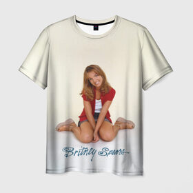 Мужская футболка 3D с принтом Oldschool Britney в Ухте, 100% полиэфир | прямой крой, круглый вырез горловины, длина до линии бедер | britney | britneyspears | glitch | icon | jean | pop | princess | spears | usa | бритни | бритниспирс | глич | джин | поп | работа | спирс | сша