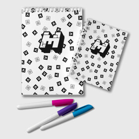 Блокнот с принтом MINECRAFT в Ухте, 100% бумага | 48 листов, плотность листов — 60 г/м2, плотность картонной обложки — 250 г/м2. Листы скреплены удобной пружинной спиралью. Цвет линий — светло-серый
 | minecraft | minecraft 2 | minecraft edition | minecraft pe | игра minecraft. | игра майнкрафт | майнкрафт | майнкрафт 2 | скины minecraft