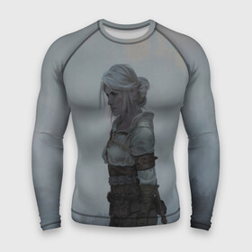 Мужской рашгард 3D с принтом Сири в Ухте,  |  | ciri | geralt | wild hunt | witcher | ведьмак | геральт | дикая охота | цири