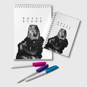 Блокнот Royal Blood: в Ухте, 100% бумага | 48 листов, плотность листов — 60 г/м2, плотность картонной обложки — 250 г/м2. Листы скреплены удобной пружинной спиралью. Цвет линий — светло-серый
 | rock | royal blood | royalblood | бена тетчер | группы | майк керр | музыка | рок | роял блад