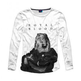 Женский лонгслив 3D Royal Blood: в Ухте, 100% полиэстер | длинные рукава, круглый вырез горловины, полуприлегающий силуэт | rock | royal blood | royalblood | бена тетчер | группы | майк керр | музыка | рок | роял блад