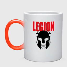 Кружка хамелеон с принтом Legion в Ухте, керамика | меняет цвет при нагревании, емкость 330 мл | black | cool | creative | design | fashion | hype | legion | philosophy | rom | skeleton | skull | supreme | vanguard | авангард | дизайн | креатив | круто | легион | мода | рим | скелет | философия | хайп | череп | черный