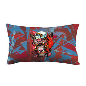 Подушка 3D антистресс с принтом Torch в Ухте, наволочка — 100% полиэстер, наполнитель — вспененный полистирол | состоит из подушки и наволочки на молнии | Тематика изображения на принте: art | creative | design | fashion | hipster | hype | pop art | skeleton | skull | supreme | torch | vanguard | wolf | авангард | волк | дизайн | искусство | креатив | круто | мода | поп арт | скелет | хипстер | череп
