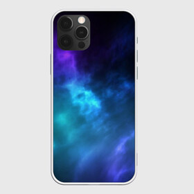 Чехол для iPhone 12 Pro Max с принтом Космос в Ухте, Силикон |  | астрономия | звезды | космос | краски | небо | ночь | облака | текстура | фиолетовый | яркий
