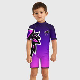 Детский купальный костюм 3D с принтом Fortnite (твой ник на спине) в Ухте, Полиэстер 85%, Спандекс 15% | застежка на молнии на спине | battle royale | fortnite | fortnite game | fortnite gaming | fortnite raven skin | raven | raven fortnite | фортнайт