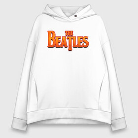 Женское худи Oversize хлопок с принтом The Beatles в Ухте, френч-терри — 70% хлопок, 30% полиэстер. Мягкий теплый начес внутри —100% хлопок | боковые карманы, эластичные манжеты и нижняя кромка, капюшон на магнитной кнопке | битлз | британская | группа | джон леннон | джордж харрисон | ливерпуль | пол маккартни | ринго старр | рок