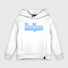 Детское худи Oversize хлопок с принтом The Beatles  в Ухте, френч-терри — 70% хлопок, 30% полиэстер. Мягкий теплый начес внутри —100% хлопок | боковые карманы, эластичные манжеты и нижняя кромка, капюшон на магнитной кнопке | битлз | британская | группа | джон леннон | джордж харрисон | ливерпуль | пол маккартни | ринго старр | рок
