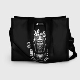 Сумка-шоппер 3D с принтом Ghost в Ухте, 100% полиэстер | застегивается на металлическую кнопку; внутренний карман застегивается на молнию. Стенки укреплены специальным мягким материалом, чтобы защитить содержимое от несильных ударов
 | beard | biker | emblem | font | for | ghost | helmet | inscription | logo | monochrome | motorcycle | mustache | retro | sign | skull | sticker | vintage | байкер | борода | для | знак | логотип | монохр | мотоцикл | надпись | наклейка | очки | 