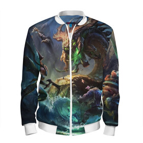 Мужской бомбер 3D League of legends: в Ухте, 100% полиэстер | застегивается на молнию, по бокам два кармана без застежек, по низу бомбера и на воротнике - эластичная резинка | art | fantasy | game art | illustration | league of legends | арт | драконы | лига легенд | персонаж | рпг | стратегия | фантастика