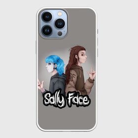 Чехол для iPhone 13 Pro Max с принтом Sally Face в Ухте,  |  | Тематика изображения на принте: blue | diane | face | fisher | gizmo | henry | johnson | killer | larry | sally | генри | гизмо | джонсон | диана | ларри | лицо | салли | фейс | фишер