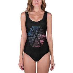 Купальник-боди 3D EXO: в Ухте, 82% полиэстер, 18% эластан | Круглая горловина, круглый вырез на спине | boys band | exo | j pop | k pop | korea | music | nct | pop | pop idols | айдолы | бойс бенд | бтс | ексо | ехо | идолы | к поп | корейская музыка | корея | нст | поп | попса